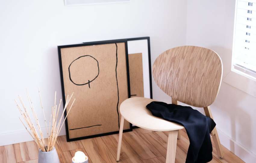 Minimalistische inrichting