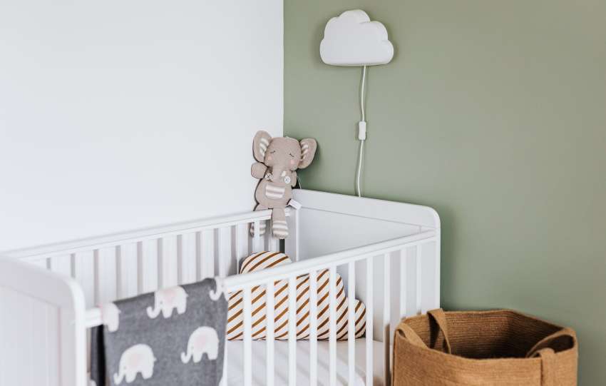 Stijlvolle babykamer