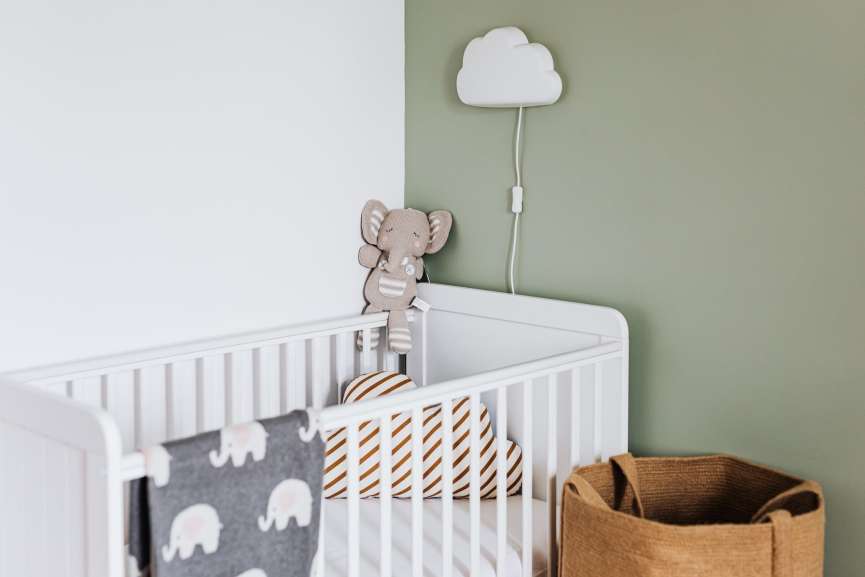 Stijlvolle babykamer
