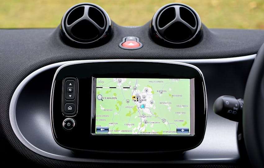 autonavigatie in de auto